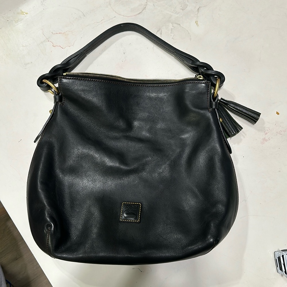 Dooney & Bourke, large shoulder bag, black